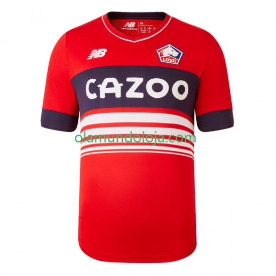 Camisola LOSC Lille Homem Equipamento Primeiro 2022-2023 Manga Curta